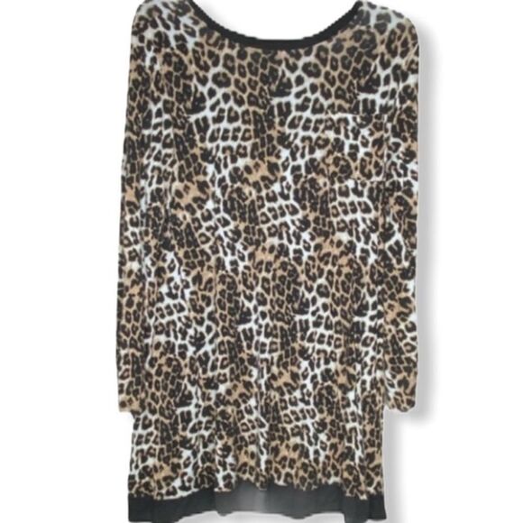 Mise Au Point Leopard Print Dress - Picture 1 of 10